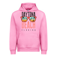 Fuchsia Pink daytona beach shirt florida summer vacation surfing daytona sweatshirt Urban Hoodie - linhVisuals