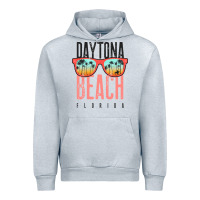Heather Grey daytona beach shirt florida summer vacation surfing daytona sweatshirt Urban Hoodie - linhVisuals