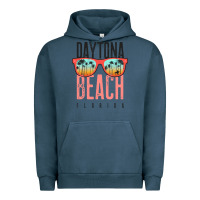 Pigment Midnight Navy daytona beach shirt florida summer vacation surfing daytona sweatshirt Urban Hoodie - linhVisuals
