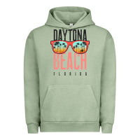 Pigment Oil Green daytona beach shirt florida summer vacation surfing daytona sweatshirt Urban Hoodie - linhVisuals