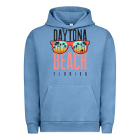 Pigment Pebble Blue daytona beach shirt florida summer vacation surfing daytona sweatshirt Urban Hoodie - linhVisuals