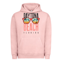Pigment Salmon daytona beach shirt florida summer vacation surfing daytona sweatshirt Urban Hoodie - linhVisuals