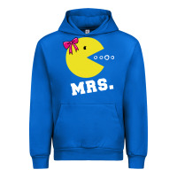 Cobalt Mrs Pacman Urban Hoodie - linhVisuals