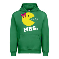 Emerald Mrs Pacman Urban Hoodie - linhVisuals