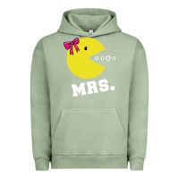 Pigment Oil Green Mrs Pacman Urban Hoodie - linhVisuals