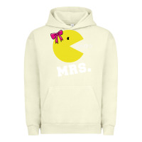Pigment Pistachio Mrs Pacman Urban Hoodie - linhVisuals