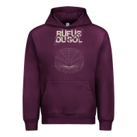 Mauve Wine rüfus dusol LA Urban Hoodie - linhVisuals