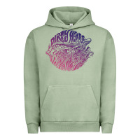 Pigment Oil Green dirty heads Urban Hoodie - linhVisuals