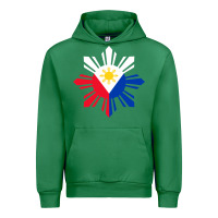 Emerald philippine flag hoodie pinoy flag filipino shirt pinoy sun Urban Hoodie - linhVisuals
