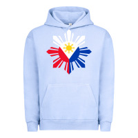Pigment Grape Ice philippine flag hoodie pinoy flag filipino shirt pinoy sun Urban Hoodie - linhVisuals