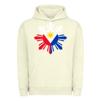 Pigment Pistachio philippine flag hoodie pinoy flag filipino shirt pinoy sun Urban Hoodie - linhVisuals