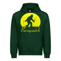 Forest Green bassquatch bigfoot Urban Hoodie - linhVisuals