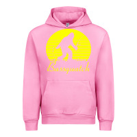 Fuchsia Pink bassquatch bigfoot Urban Hoodie - linhVisuals