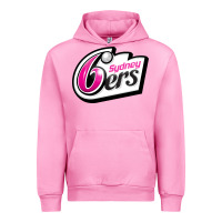 Fuchsia Pink sydney sixers Urban Hoodie - linhVisuals