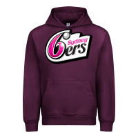 Mauve Wine sydney sixers Urban Hoodie - linhVisuals