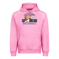 Fuchsia Pink breckenridge colorado x co flag mountain peak raglan baseball tee Urban Hoodie - linhVisuals
