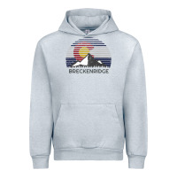 Heather Grey breckenridge colorado x co flag mountain peak raglan baseball tee Urban Hoodie - linhVisuals