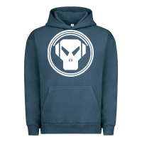 Pigment Midnight Navy metalheadz Urban Hoodie - linhVisuals