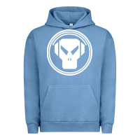 Pigment Pebble Blue metalheadz Urban Hoodie - linhVisuals
