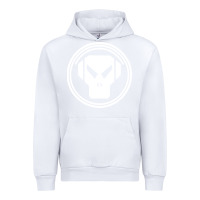 White metalheadz Urban Hoodie - linhVisuals