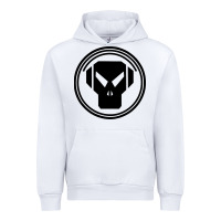 White metalheadz Urban Hoodie - linhVisuals