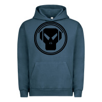 Pigment Midnight Navy metalheadz Urban Hoodie - linhVisuals