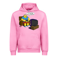 Fuchsia Pink the king of the sports Urban Hoodie - linhVisuals
