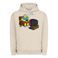 Pigment French Oak the king of the sports Urban Hoodie - linhVisuals
