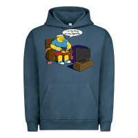 Pigment Midnight Navy the king of the sports Urban Hoodie - linhVisuals