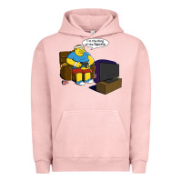Pigment Salmon the king of the sports Urban Hoodie - linhVisuals