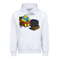 White the king of the sports Urban Hoodie - linhVisuals
