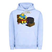 Pigment Grape Ice the king of the sports Urban Hoodie - linhVisuals