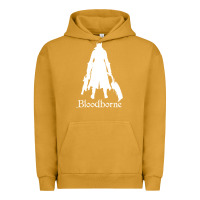Pigment Peanut Butter bloodborne zipped Urban Hoodie - linhVisuals