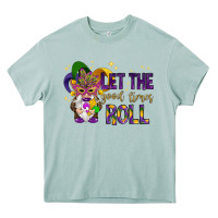 Arona Let the good times roll with gnome Heavy Core Tee - HowdyJamesFarm