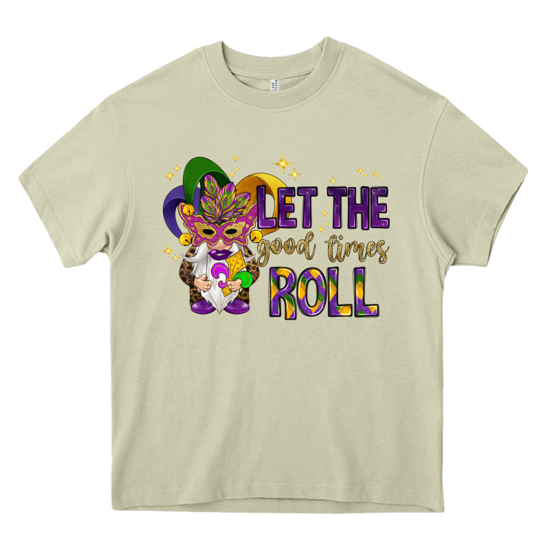Let The Good Times Roll With Gnome Heavy Core Tee by HowdyJamesFarm | Teevron