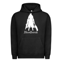 Pigment Black bloodborne zipped Urban Hoodie - linhVisuals