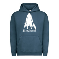 Pigment Midnight Navy bloodborne zipped Urban Hoodie - linhVisuals