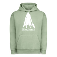 Pigment Oil Green bloodborne zipped Urban Hoodie - linhVisuals