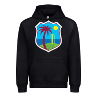 Black west indies cricket Urban Hoodie - linhVisuals