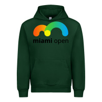 Forest Green miami open Urban Hoodie - linhVisuals