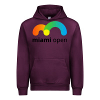 Mauve Wine miami open Urban Hoodie - linhVisuals