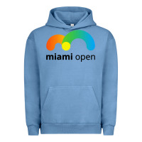 Pigment Pebble Blue miami open Urban Hoodie - linhVisuals