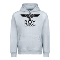 Heather Grey boy london Urban Hoodie - linhVisuals