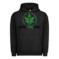 Pigment Black healthcare thc marijuana cannabis medical Urban Hoodie - linhVisuals
