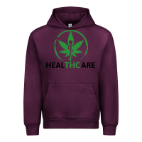 Mauve Wine healthcare thc marijuana cannabis medical Urban Hoodie - linhVisuals
