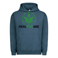 Pigment Midnight Navy healthcare thc marijuana cannabis medical Urban Hoodie - linhVisuals
