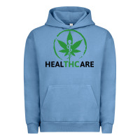 Pigment Pebble Blue healthcare thc marijuana cannabis medical Urban Hoodie - linhVisuals