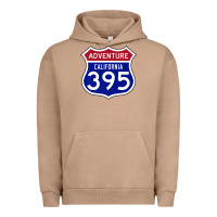 Pigment Burro california usa highway 395 hiking fishing climbing adventure premium Urban Hoodie - linhVisuals