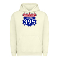 Pigment Pistachio california usa highway 395 hiking fishing climbing adventure premium Urban Hoodie - linhVisuals