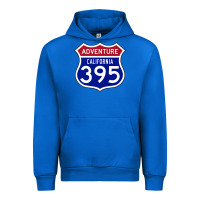 Cobalt california usa highway 395 hiking fishing climbing adventure premium Urban Hoodie - linhVisuals